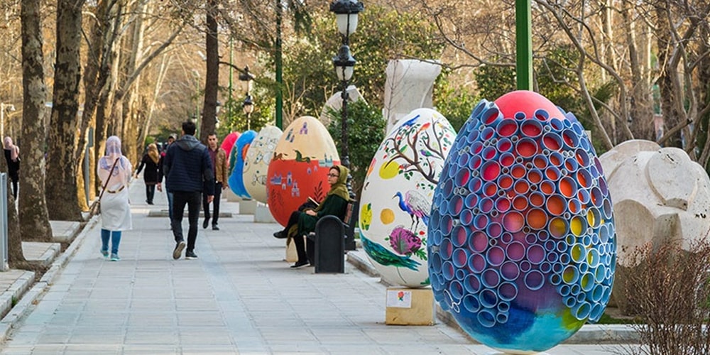 المان های سفره هفت سین - المان های نورورزی هفت سین - المان های شهری سفره هفت سین - شرکت ایده مجریان رستاک