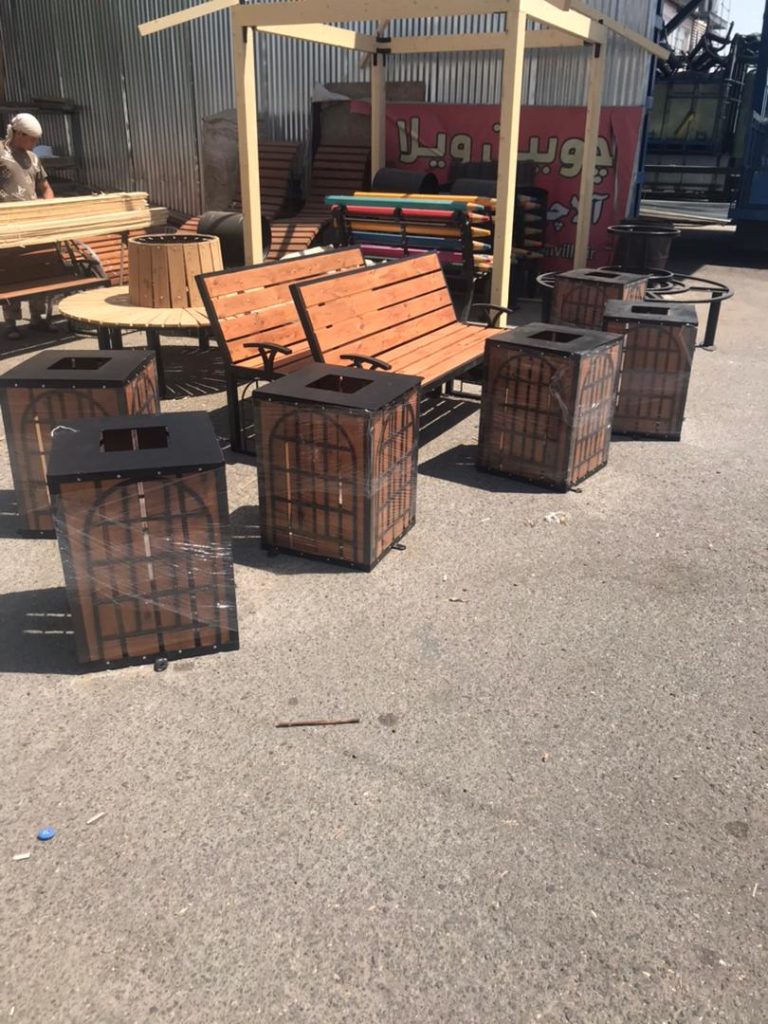 ساخت مبلمان شهری در بروجرد - ساخت سطل زباله شهری در بروجرد - شرکت مبلمان شهری ایده مجریان رستاک