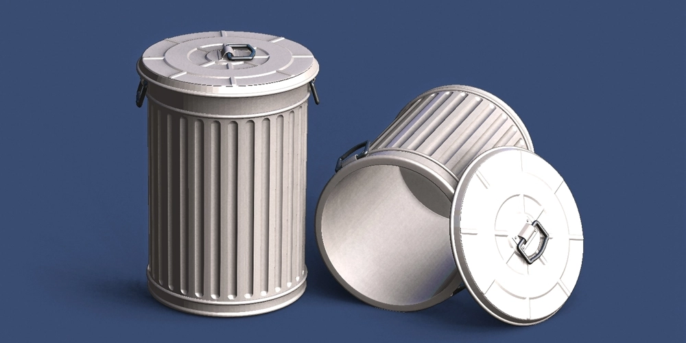 نحوه سفارش سطل زباله فلزی از شرکت ایده مجریان رستاک