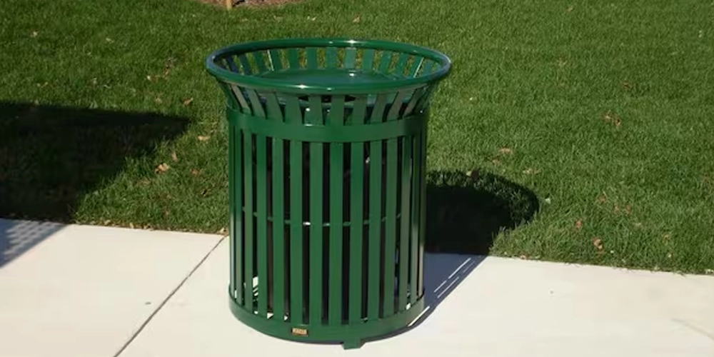 انواع سطل زباله فلزی - شرکت ایده مجریان رستاک