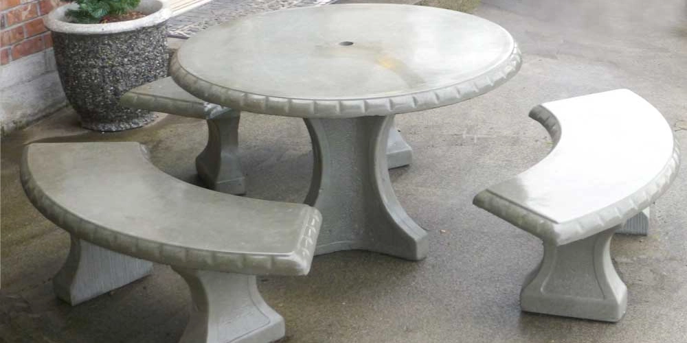 طراحی نیمکت بتنی پارکی - شرکت ایده مجریان رستاک