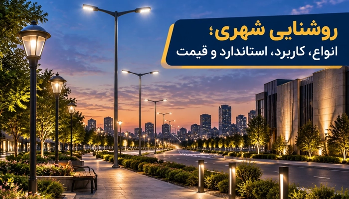 روشنایی شهری؛ انواع، کاربردها، استانداردها، تجهیزات و قیمت